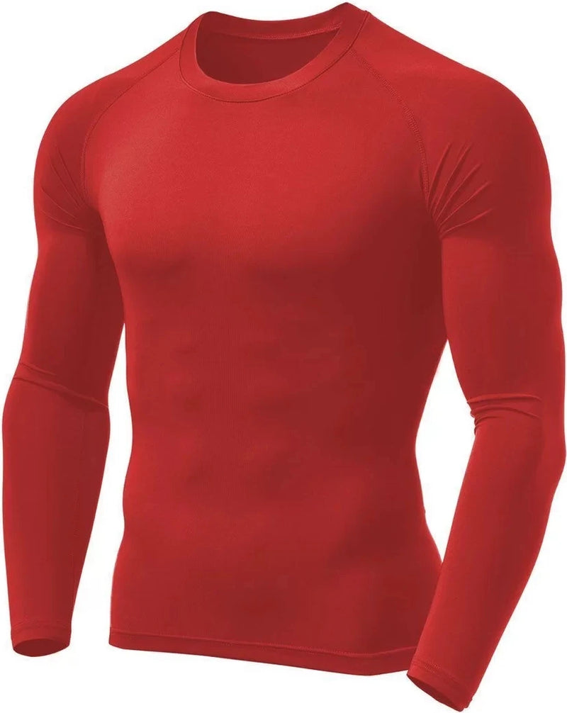 Camiseta de proteção solar térmica compressão segunda pele uv tecido gelado 50 + várias cores atacado e varejo unissex masculino fem